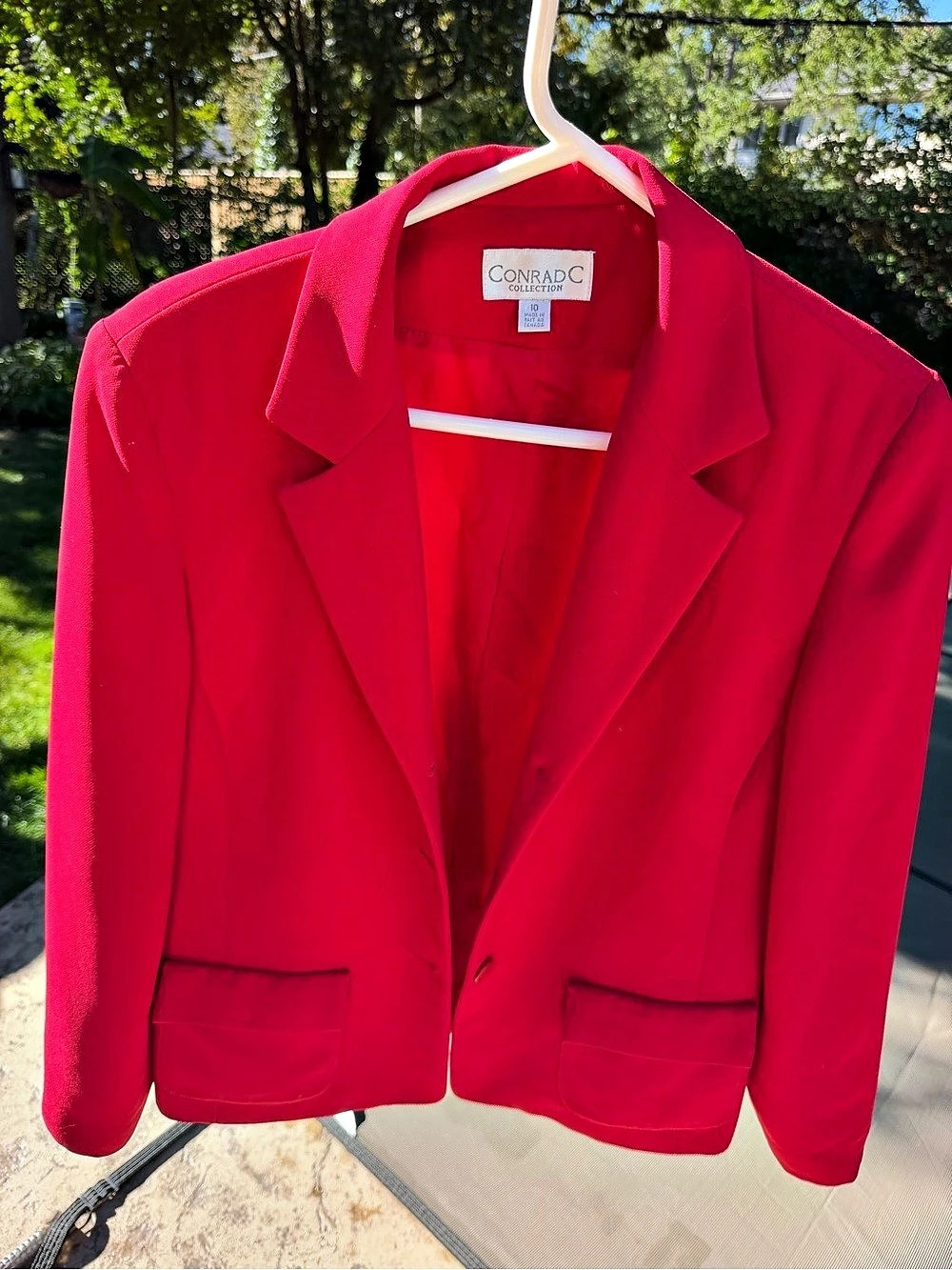 Conrad C Blazer in Pink Size 10 Like New